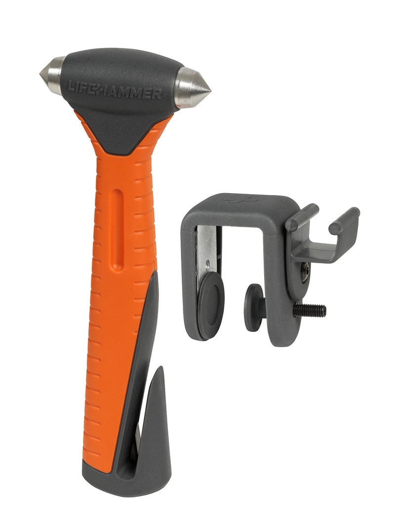 Lifehammer Safety Hammer Plus - Emergency Escape and Rescue Hammer With Seatbelt Cutter - Image 1